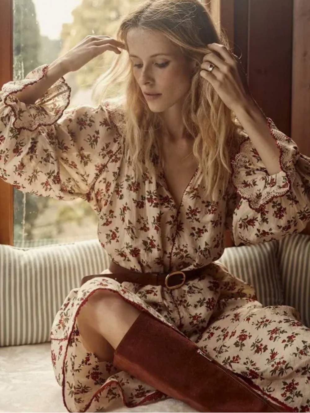 Doen Rietta Dress 100 Ramie - Picture 2 of 11